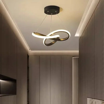 Nivoa Tynn | Lampada a sospensione LED sottile in stile scandinavo per corridoio e soggiorno