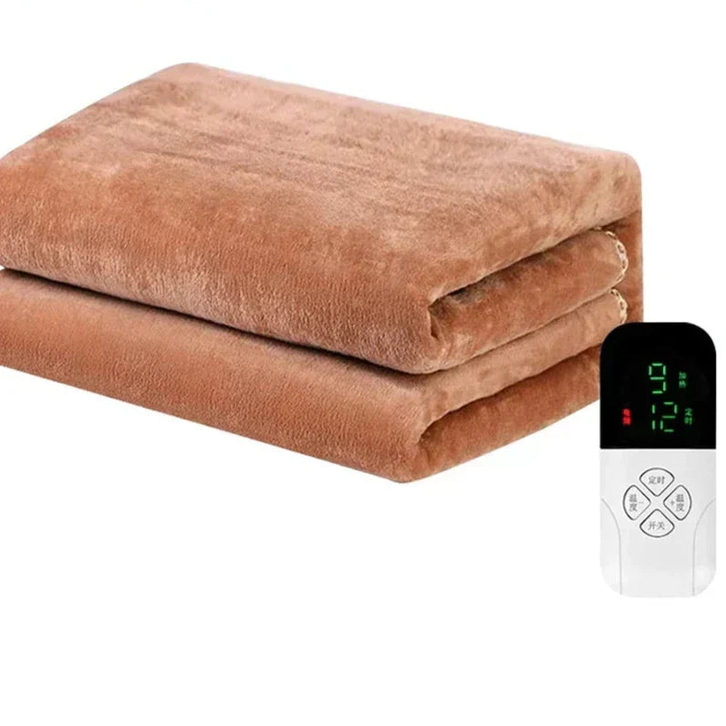 Heizano | Manta eléctrica de 150 × 80 cm con termostato y apagado automático