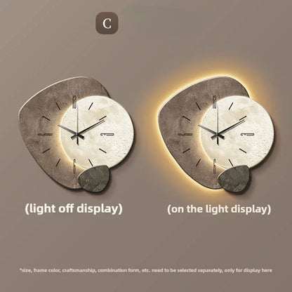 Auralume Circa | Horloge murale LED avec design moderne