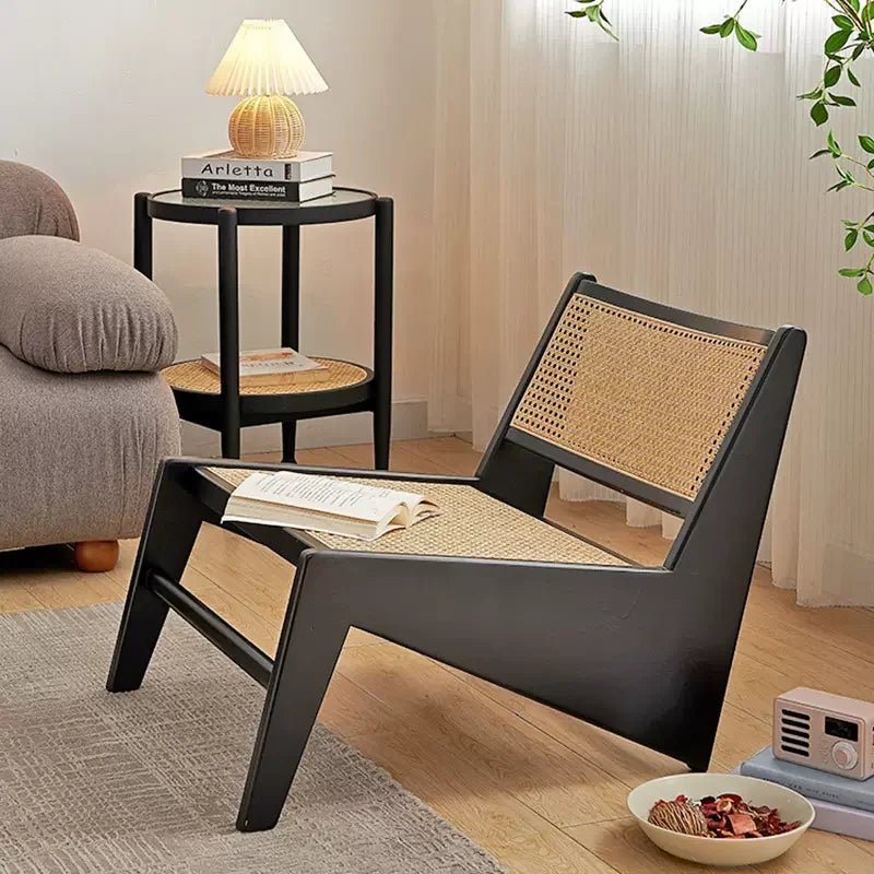 Lunair Canapé | Loungesessel aus Holz & Rattan im französisch-skandinavischen Stil