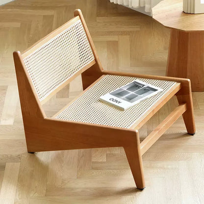 Lunair Canapé | Loungesessel aus Holz & Rattan im französisch-skandinavischen Stil