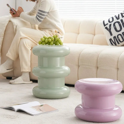 Alunara – Nordic Side Table as Hall Bench, Footstool or Nightstand