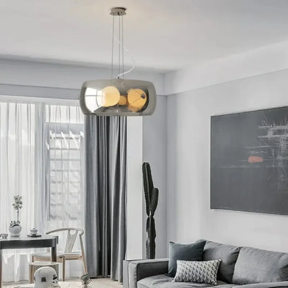 Aurion | Lampada a sospensione LED moderna in vetro per cucina, soggiorno e sala da pranzo