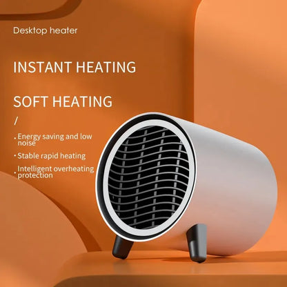 Tempira | Mini Heizlüfter 600 W für Schreibtisch mit Überhitzungsschutz