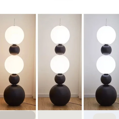 Calura Form | Lampada da terra a forma di zucca con luce ambientale calda