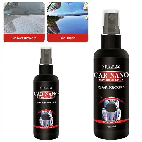 Glanzaro | Spray cerámico para pintura de coche con capa protectora 9H, 100 ml