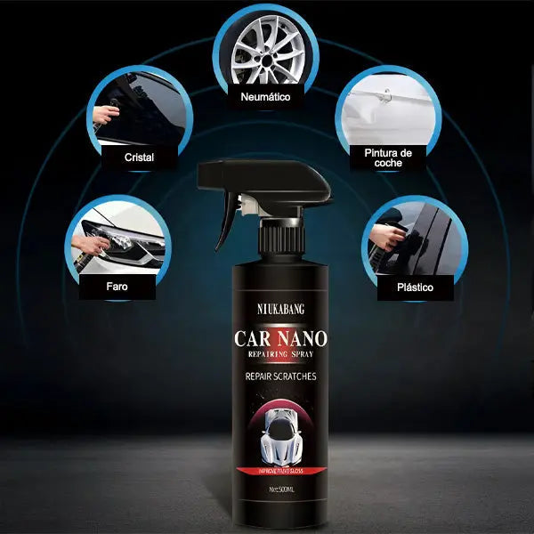 Glanzaro | Spray cerámico para pintura de coche con capa protectora 9H, 100 ml