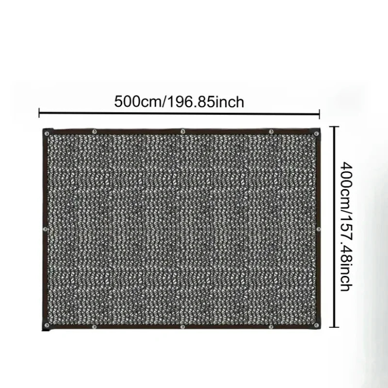 Schattennetz mit 70–80 % UV-Schutz – Gewächshaus, Terrasse & Garten