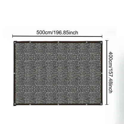 Schattennetz mit 70–80 % UV-Schutz – Gewächshaus, Terrasse & Garten