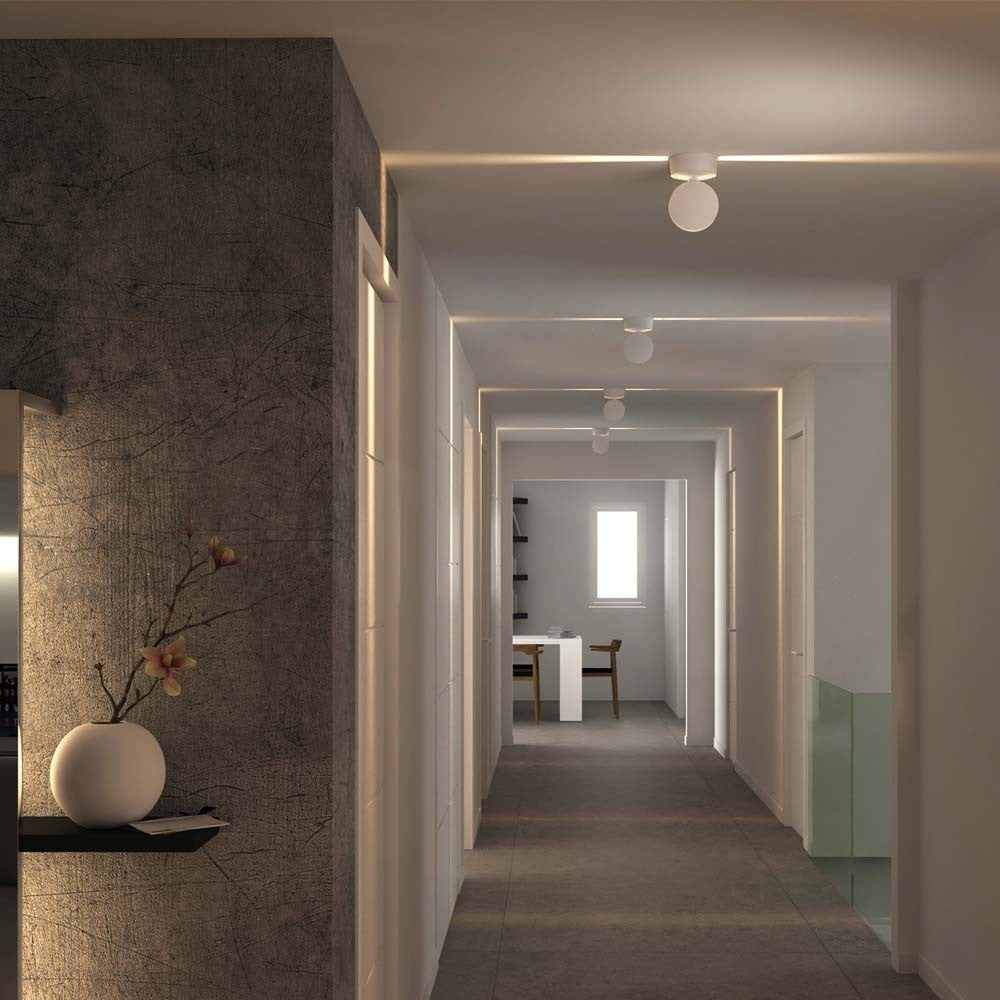 Lampada da parete LED Scotty Beam Pro – Faretto a 360° dal design moderno