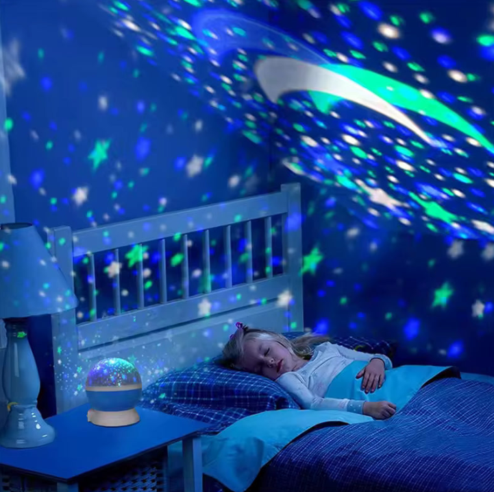 Sternilo | Sternenhimmel Projektor Nachtlicht mit Farbwechsel und USB
