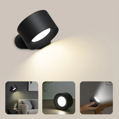 Velumo Spot | Lampada da parete LED ricaricabile con retro adesivo