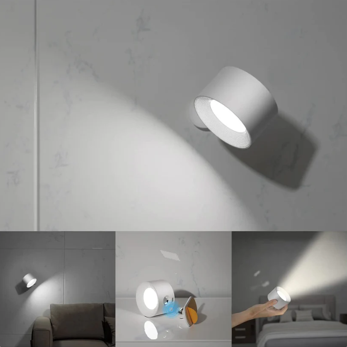 Velumo Spot | Lampada da parete LED ricaricabile con retro adesivo