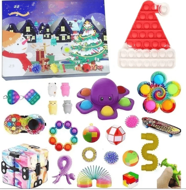 Sensorik Spielzeug Adventskalender 2026