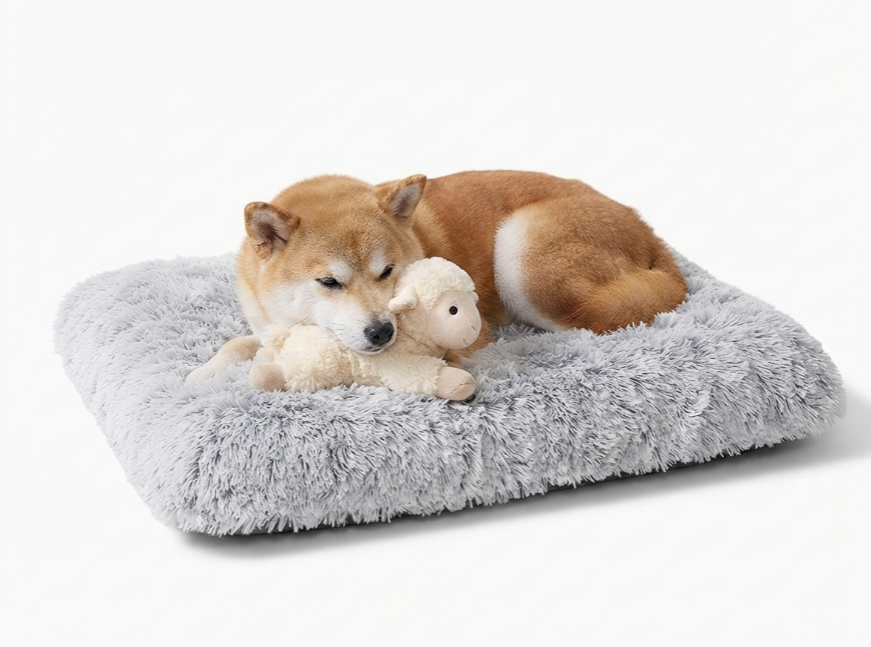 Hundebett Corduroy | Beidseitig nutzbar | Waschbarer Bezug | Weich & Komfortabel | 3 Größen