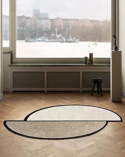 Arketa Halo | Tapis lavable en forme de demi-cercle