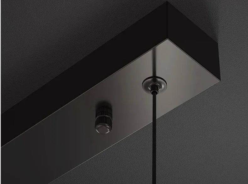 Lampada a sospensione Alexia con 4 cilindri di vetro – Lampada a sospensione LED moderna per sala da pranzo e soggiorno