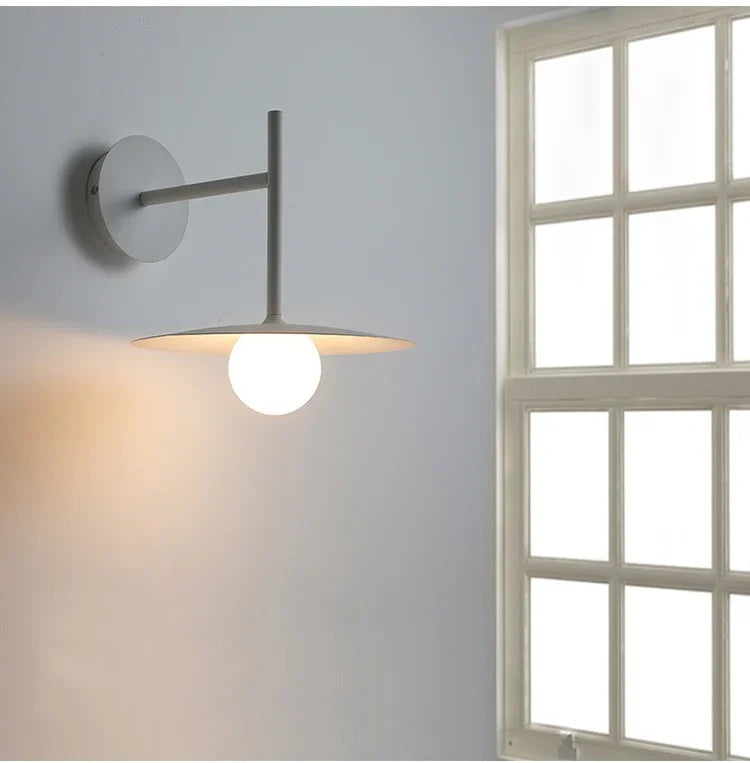 Moderna lampada da parete LED girevole Aralyn – Design minimalista in nero