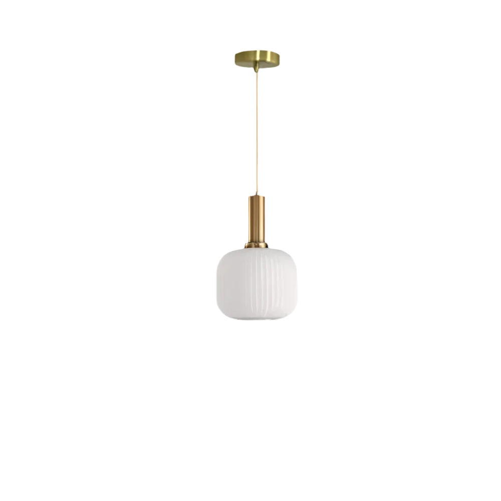 SleekSphere – Pendente in vetro giapponese fatto a mano dal design minimalista