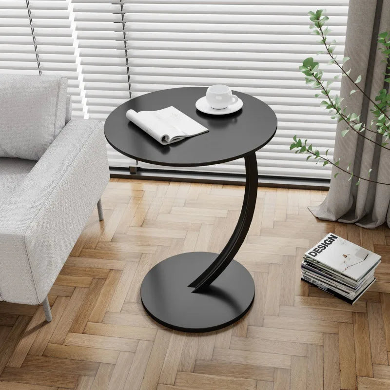 Avelyne Cirka | Table d’appoint ronde renforcée pour le salon et la chambre