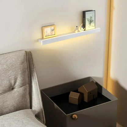 Luntheris | Applique LED moderna con mensola notturna integrata