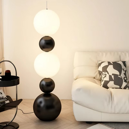 Calura Form | Lampada da terra a forma di zucca con luce ambientale calda