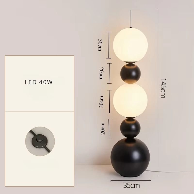 Calura Form | Lampada da terra a forma di zucca con luce ambientale calda