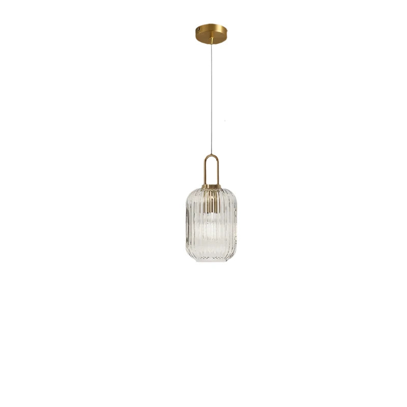 SleekSphere – Pendente in vetro giapponese fatto a mano dal design minimalista