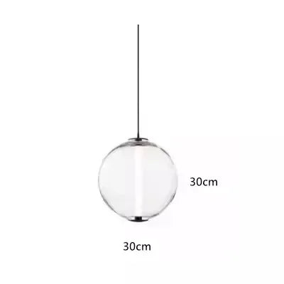 Pyrrhos | Lampada a sospensione in vetro scandinava per camera da letto e sala da pranzo