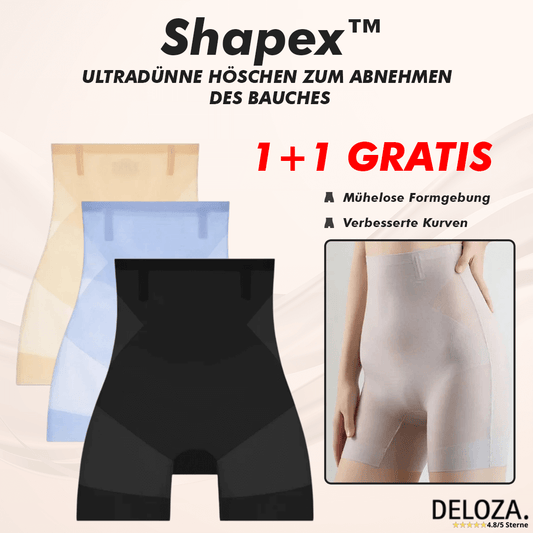 Hochtaillierte Miederunterwäsche Damen – Ice-Silk Shaping Höschen