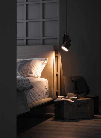 Nordevia | Lampada a sospensione in legno e metallo dal design nordico
