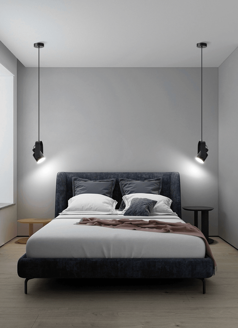 Nordevia | Lampada a sospensione in legno e metallo dal design nordico