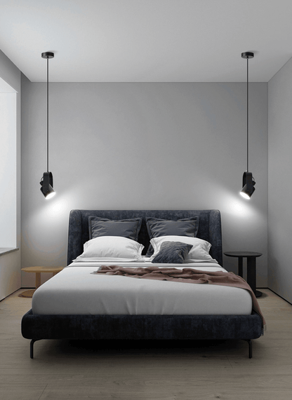 Nordevia | Lampada a sospensione in legno e metallo dal design nordico
