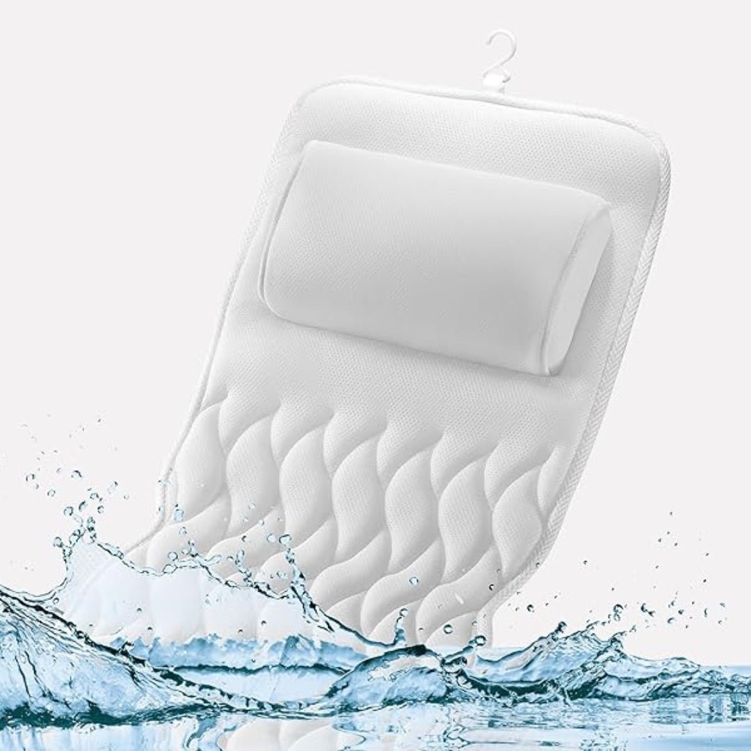 RELAXURA poduszka do wanny | ergonomiczna i oddychająca | komfort całego ciała