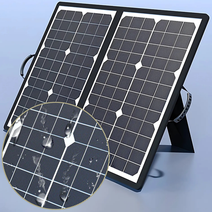 SolaraX | Faltbares Solarpanel für Camping und Outdoor Abenteuer 0