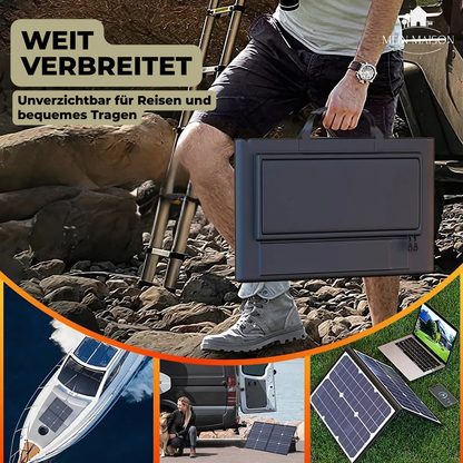 SolaraX | Faltbares Solarpanel für Camping und Outdoor Abenteuer 2