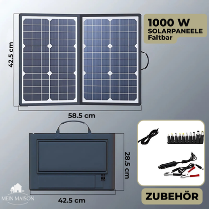SolaraX | Faltbares Solarpanel für Camping und Outdoor Abenteuer 4