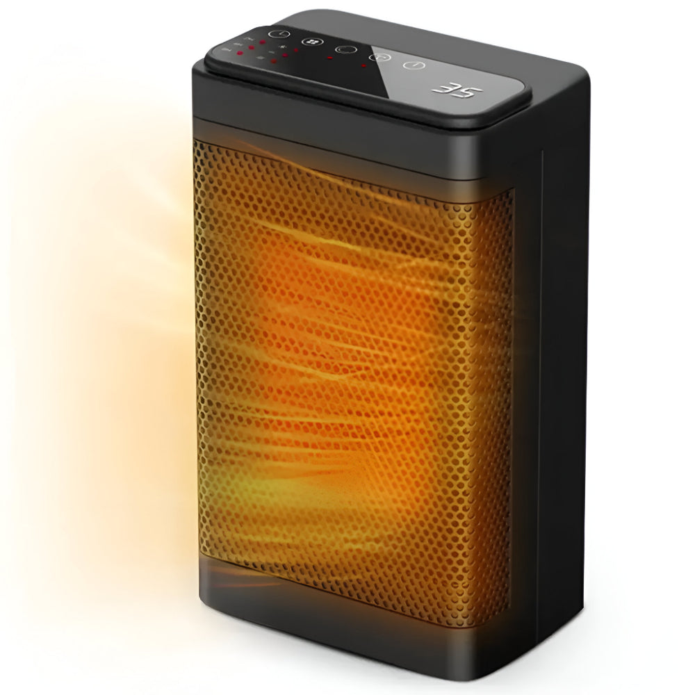 Oscalda | Termoventilatore da 1500 W con termostato, timer da 12 h e oscillazione