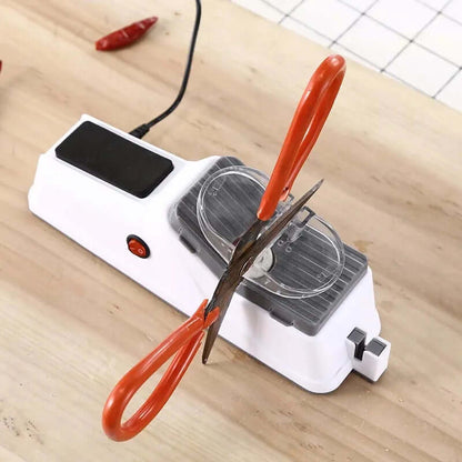 Afilador eléctrico de cuchillos con 3 niveles y batería recargable por USB