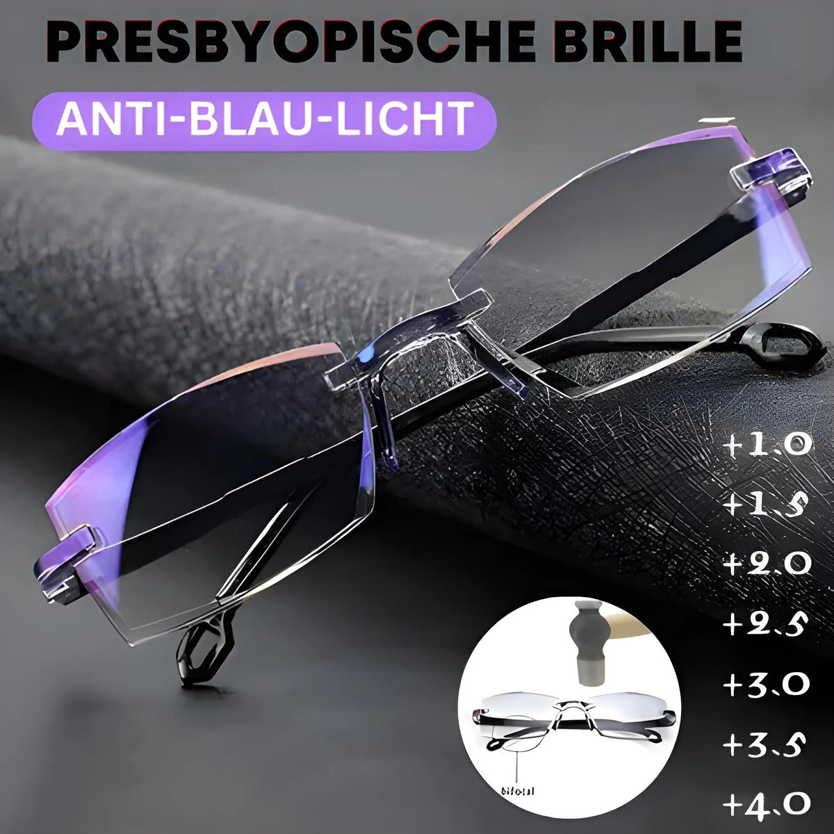 Visalo | Gafas progresivas con filtro de luz azul y protección UV400