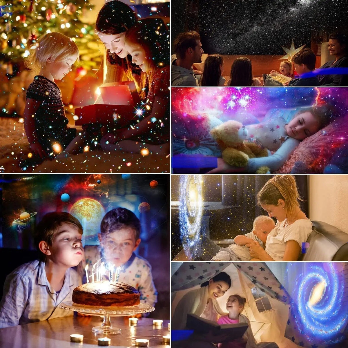 Vinino | Sternenhimmel Projektor mit Galaxie-Licht für Schlafzimmer und Wohnzimmer