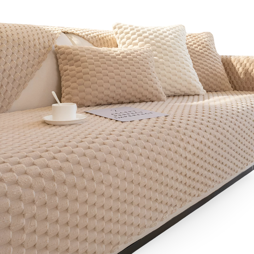 Velura | Copertura per divano antiscivolo premium con stile e sicurezza.
