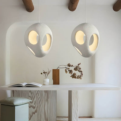 HarmonieGlanz | Lampada a sospensione versatile in stile Wabi-Sabi