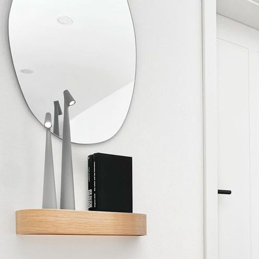 Feneno | Kabellose LED Tischlampe aus Metall mit 3-Stufen Touch-Dimmung