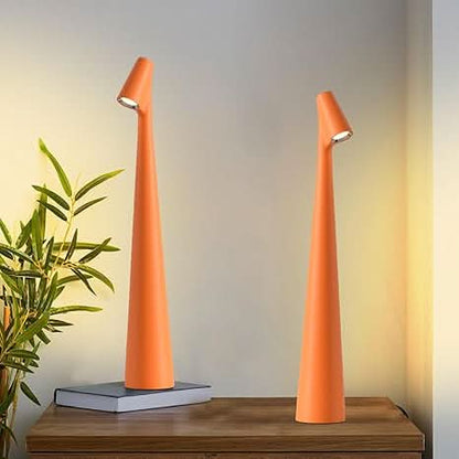 Feneno | Kabellose LED Tischlampe aus Metall mit 3-Stufen Touch-Dimmung