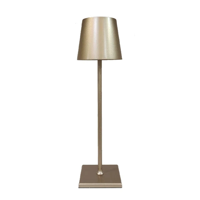 Tavrina | Kabellose LED Tischlampe aus Aluminium, dimmbar mit Akku