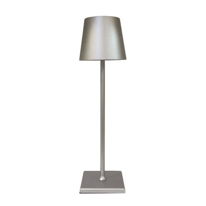 Tavrina | Kabellose LED Tischlampe aus Aluminium, dimmbar mit Akku