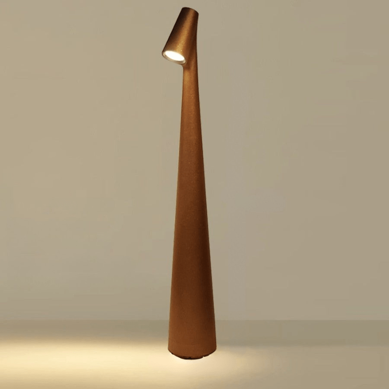 Kandiro | Kabellose LED Tischlampe, stufenlos dimmbar mit USB-C Akku
