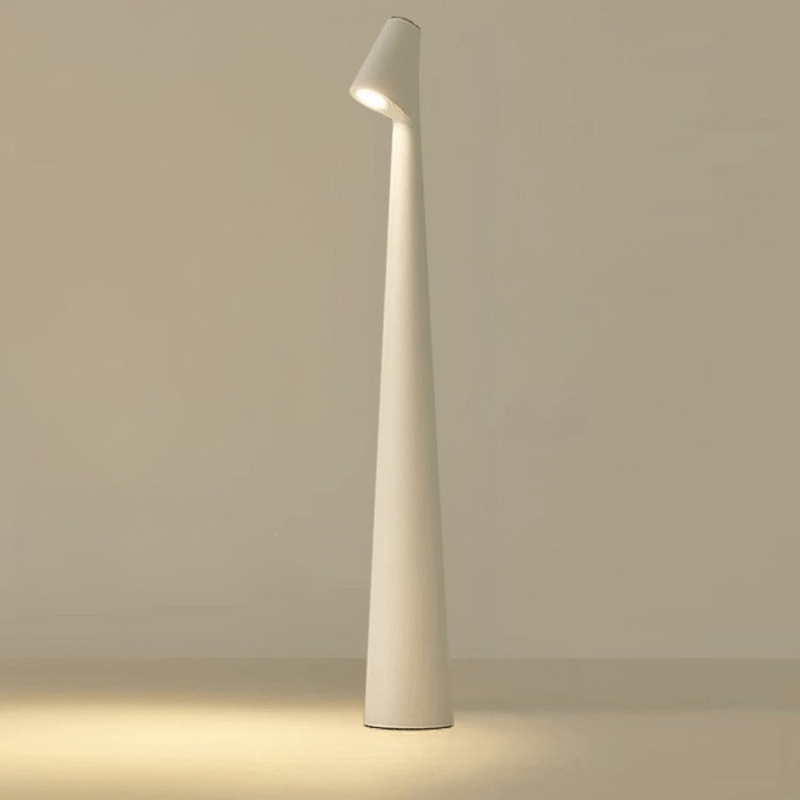 Kandiro | Kabellose LED Tischlampe, stufenlos dimmbar mit USB-C Akku