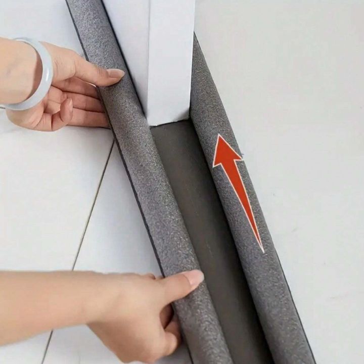 Schwelio | Türbodendichtung gegen Zugluft aus Schaumstoff, 93,5 cm